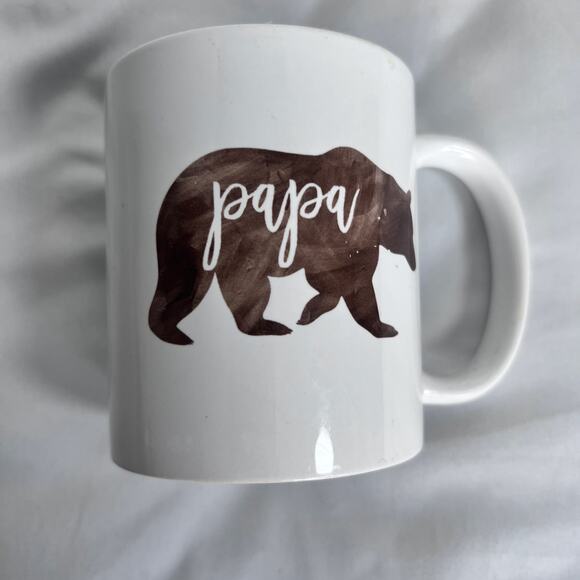 ✨Mama & Papa Bear Coffee Mug Set – Cute Matching Couple Gift White Ceramic Mugs - Picture 4 of 8